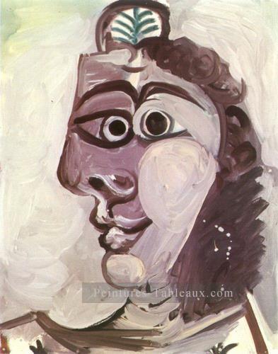 Tête de femme 2 1971 cubiste Peintures à l'huile